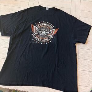 Skynard Nation 2018 concert tee. Gildan, cotton.‎ Measurements indicate sz XL